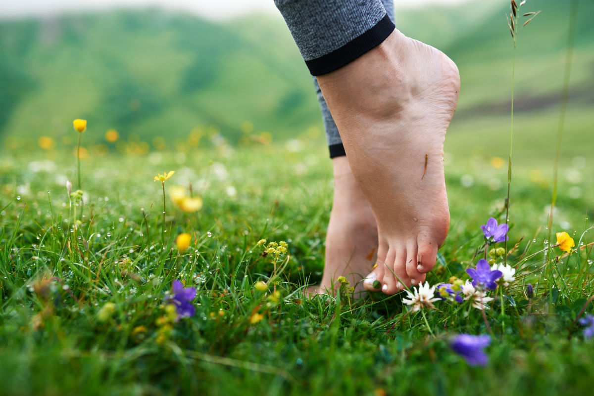 Walking Barefoot Earthing
