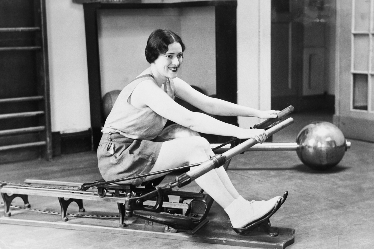 vintage exercise machines