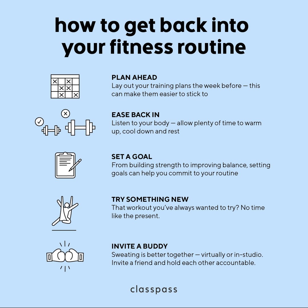 How to Get Back Into Working Out