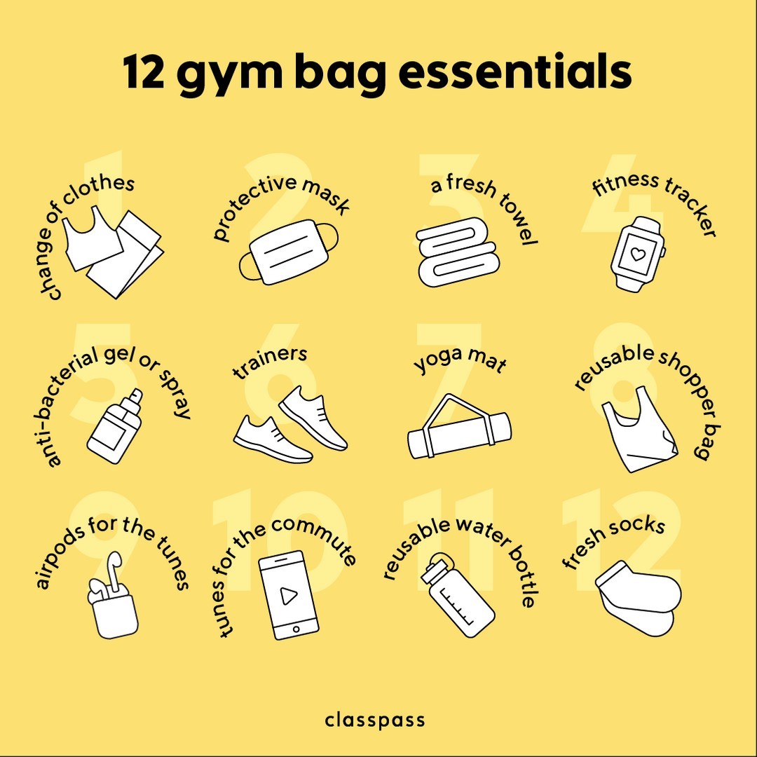 What to Pack in a Gym Bag ClassPass Blog