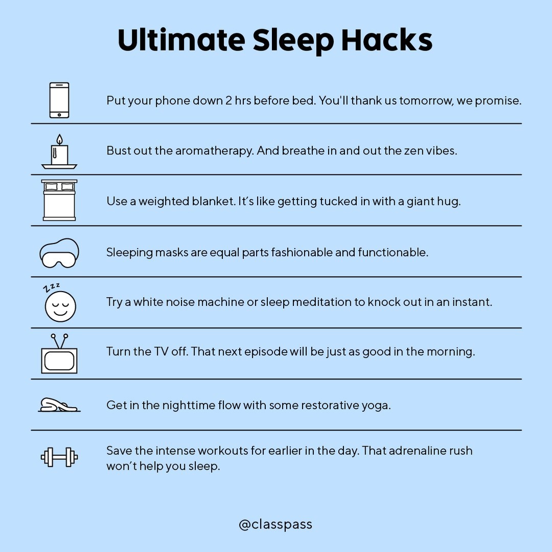 The Best Sleep Hacks