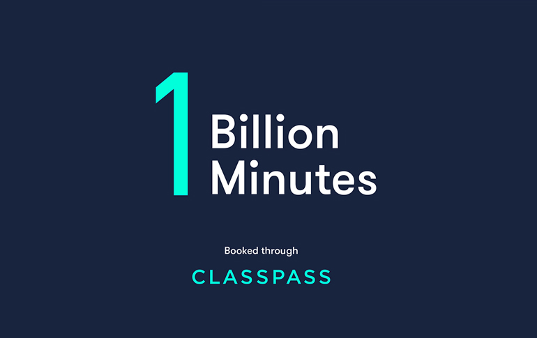 ClassPass Celebrates Third Anniversary with Over a Billion Minutes Booked in Class Time